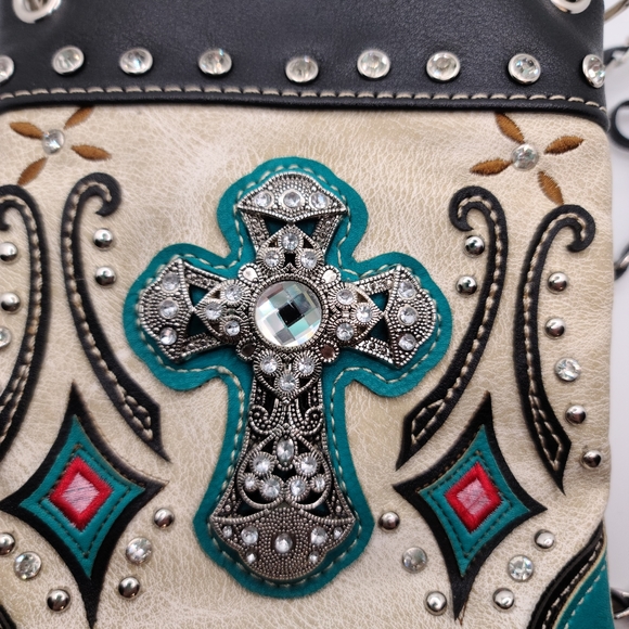 Bags Rhinestone Cross Crossbody Phone Purse Poshmark